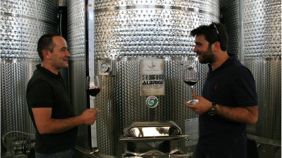 Walid Habchi (left) and Faouzi Issa
