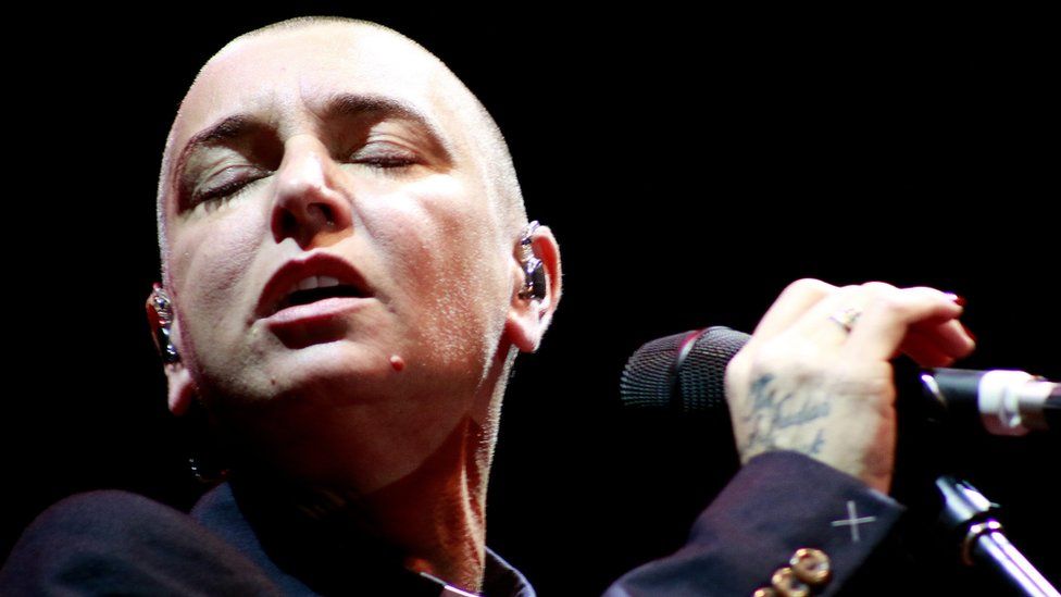 Irish singer Sinead O"Connor performs during a concert at Womad Festival in Santiago de Chile, Chile, 15 February 2015.
