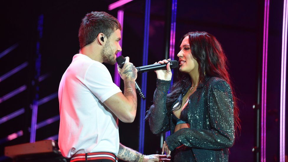 Liam Payne and Lennon Stella at the Teen Awards