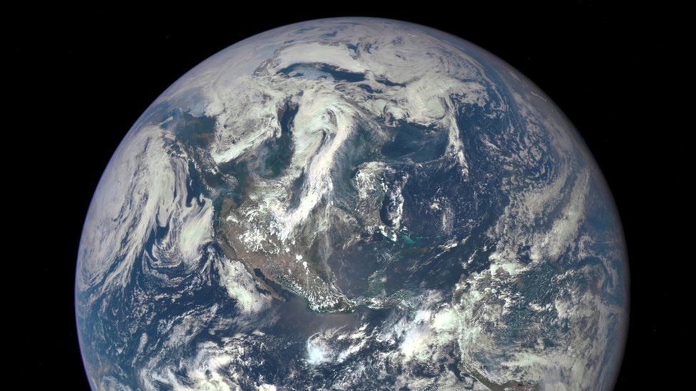 Image of earth taken from space