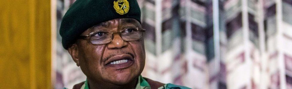 Gen Constantino Chiwenga, chief of Zimbabwe's armed Forces, on Monday