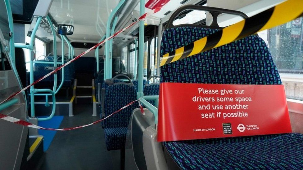 London bus safety measures
