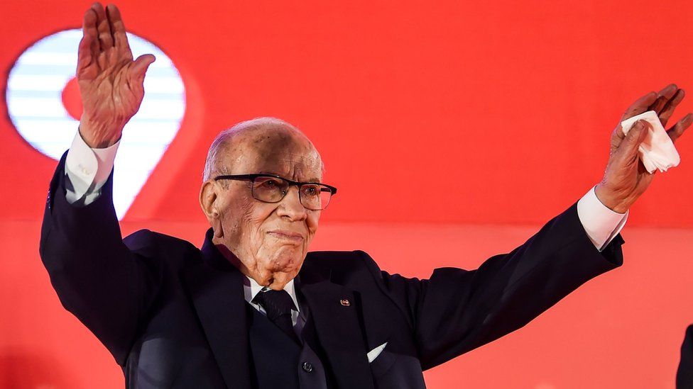 Tunisia's president Beji Caid Essebsi. File photo