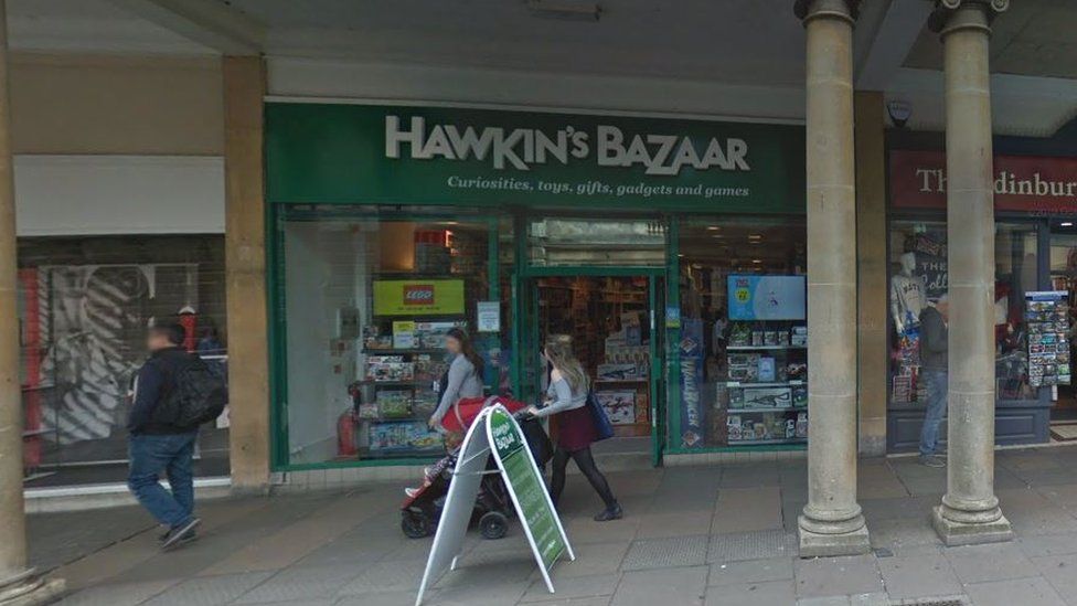 Hawkin's Bazaar, Stall Street, Bath