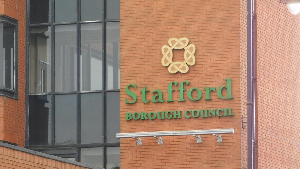 Side of Stafford Borough's offices