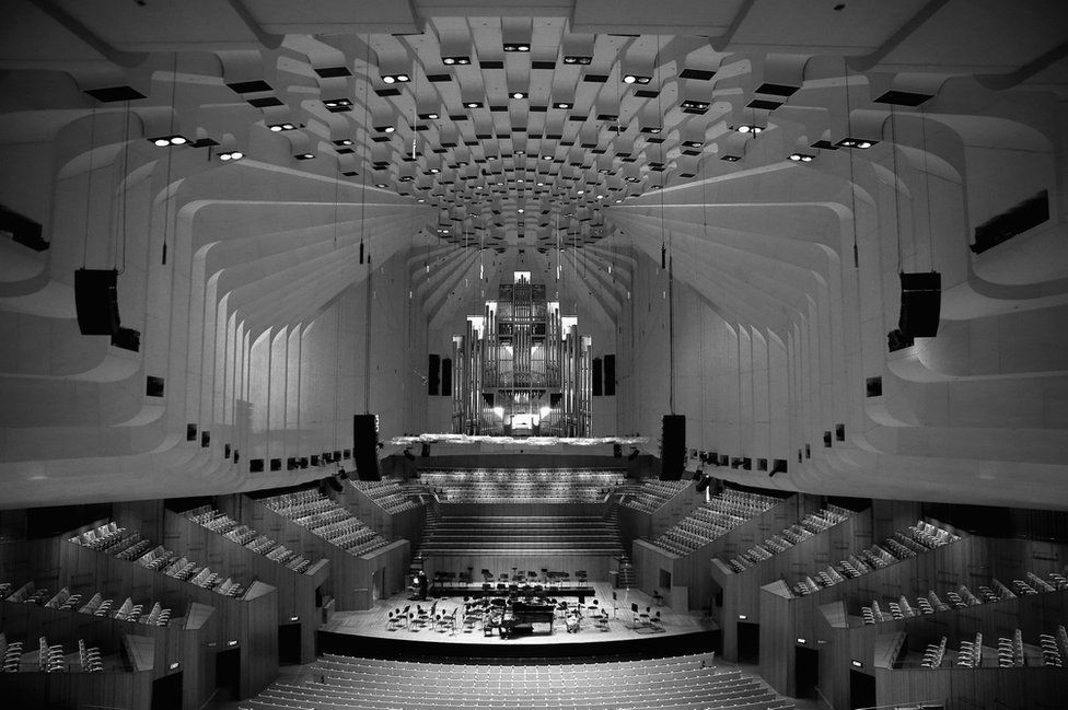 The Concert Hall of the Sydney Opera House