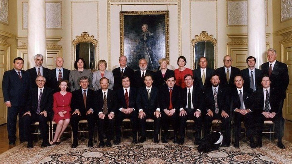 Blair's first cabinet