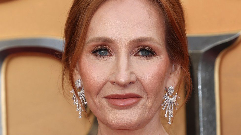 J.K. Rowling attends "Fantastic Beasts: The Secrets of Dumbledore" World Premiere at The Royal Festival Hall on March 29, 2022 in London, England. (Photo by Mike Marsland/WireImage)