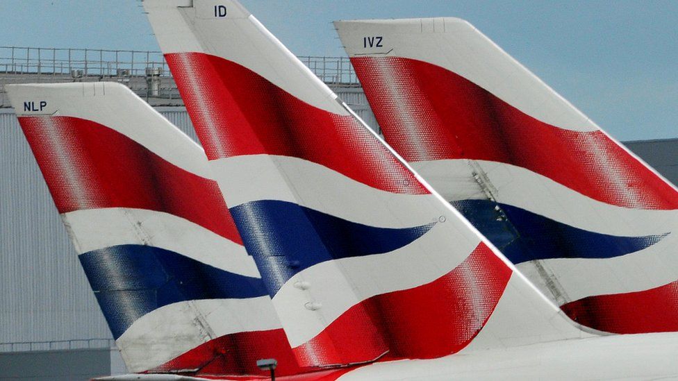 Плавники British Airways