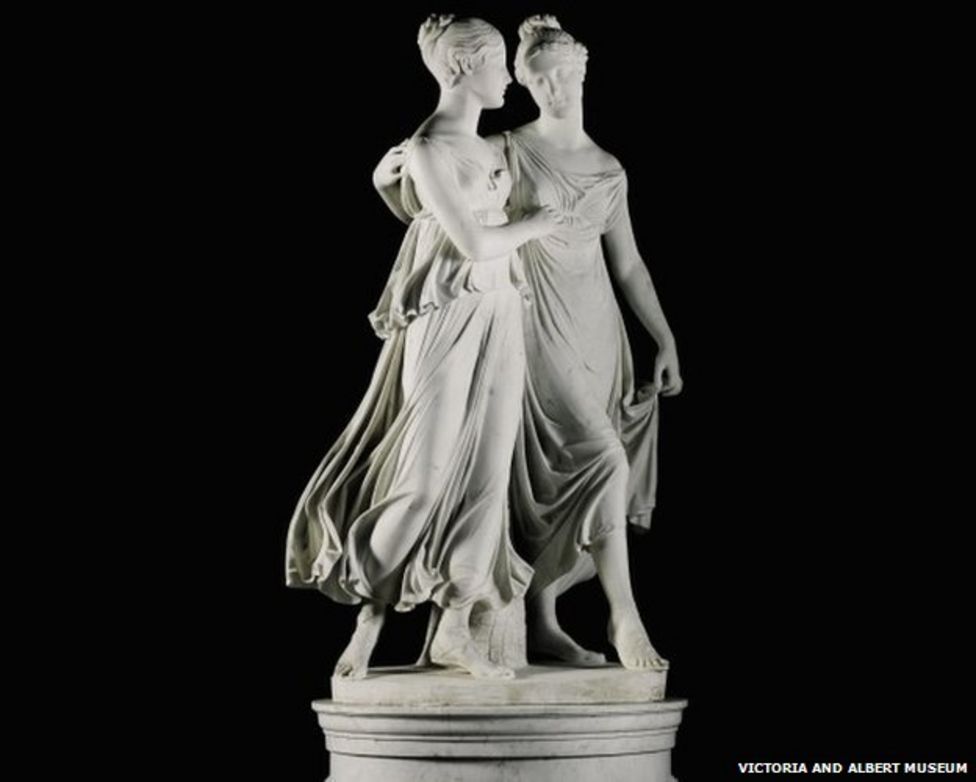 Rare Lorenzo Bartolini sculpture saved for nation - BBC News