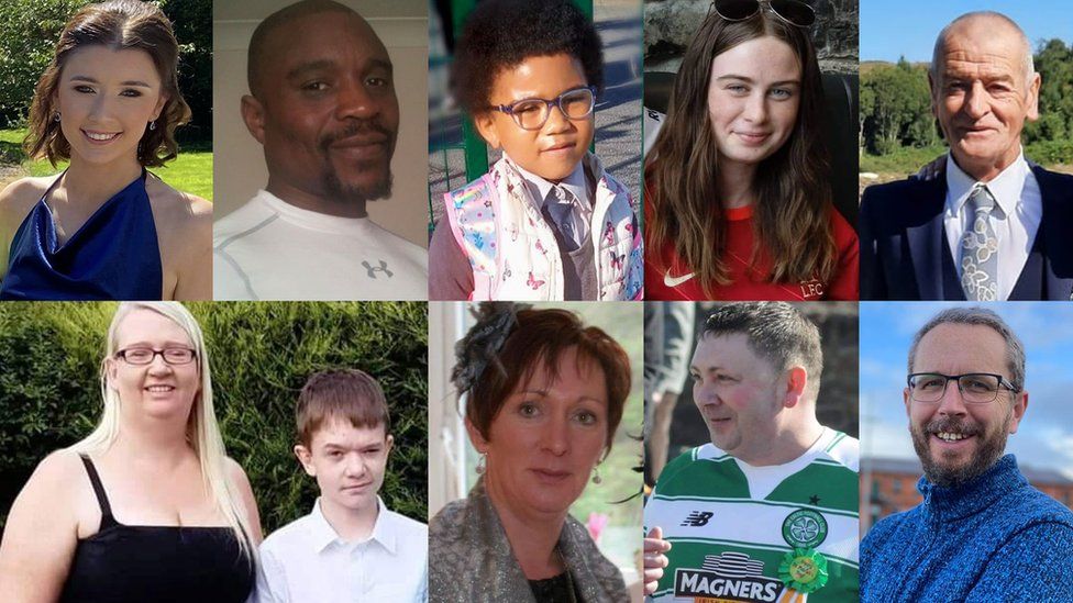 Ten victims of Creeslough explosion