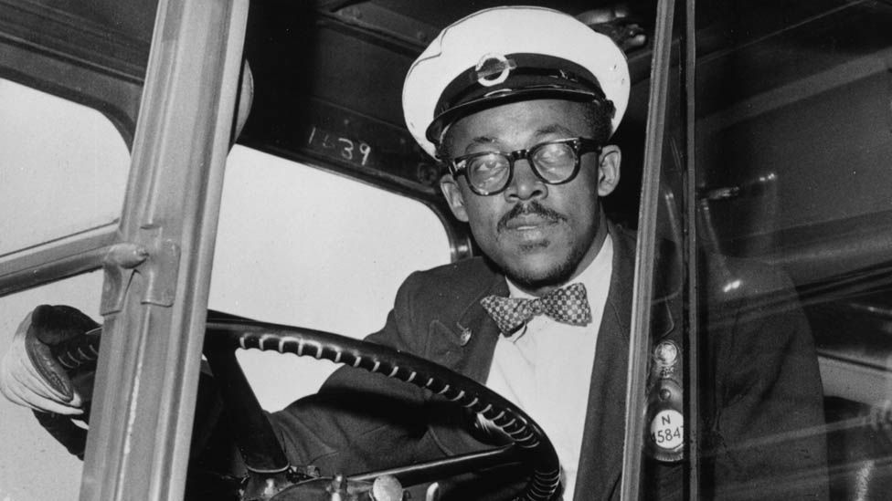 Bus driver in the 1960s