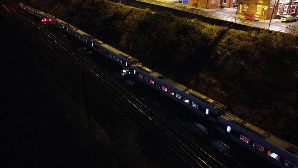 LNER delays after trains crash at Leeds depot - BBC News