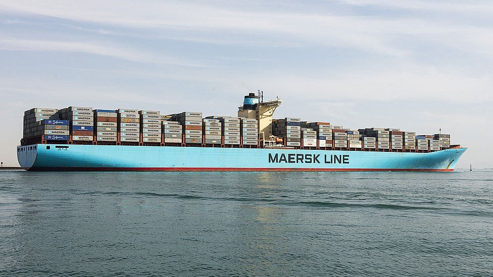 A Maersk vessel