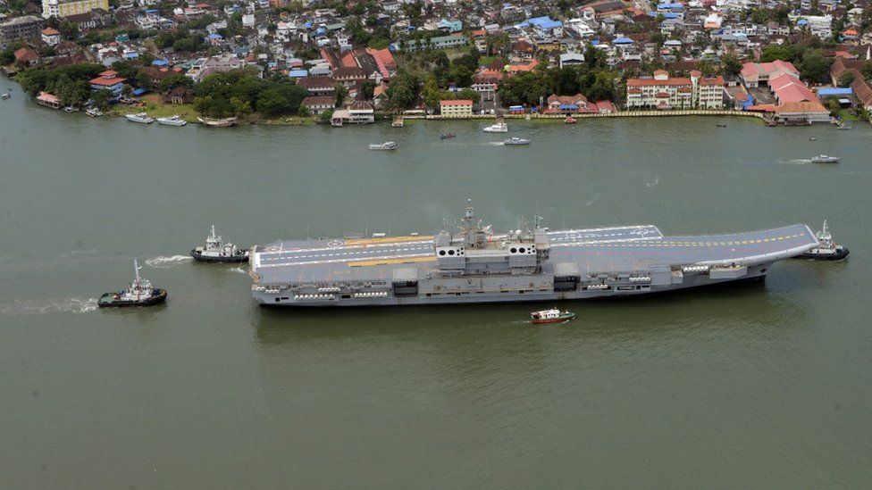 The Vikrant is India's first indigenous aircraft carrier