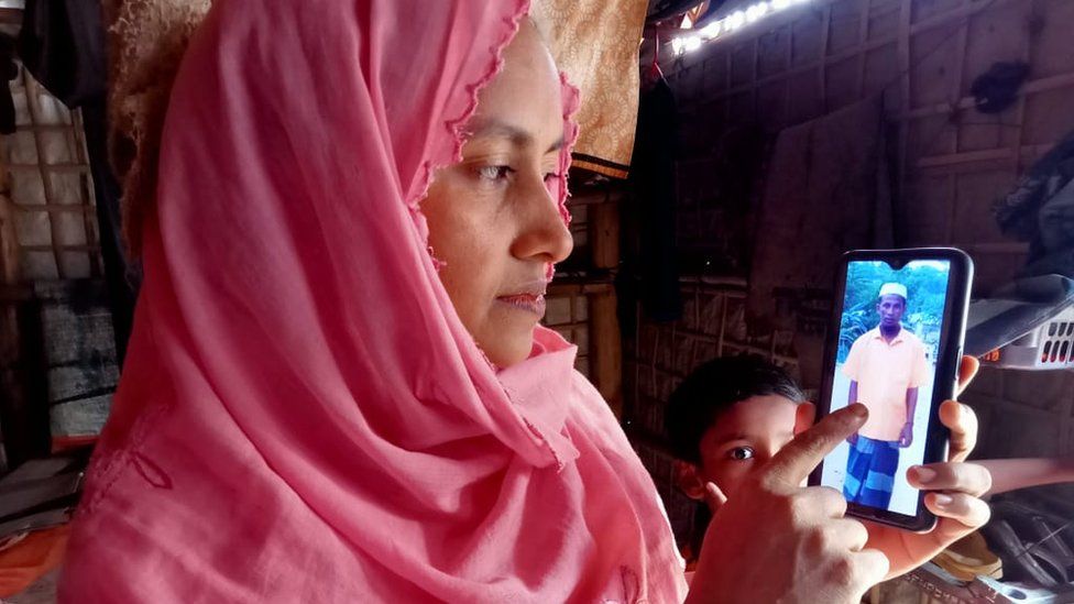 Modina Khatun Rohingya refugee in Cox's Bazar