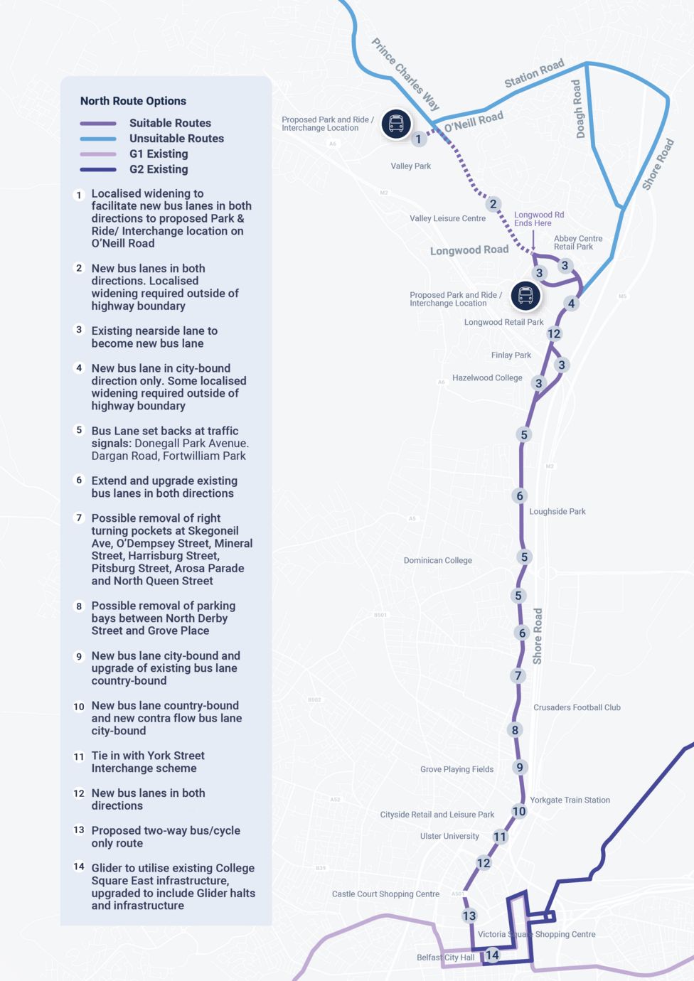 Glider Parties split over route for north Belfast BBC News