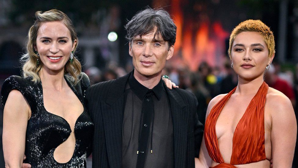 Emily Blunt, Cillian Murphy and Florence Pugh
