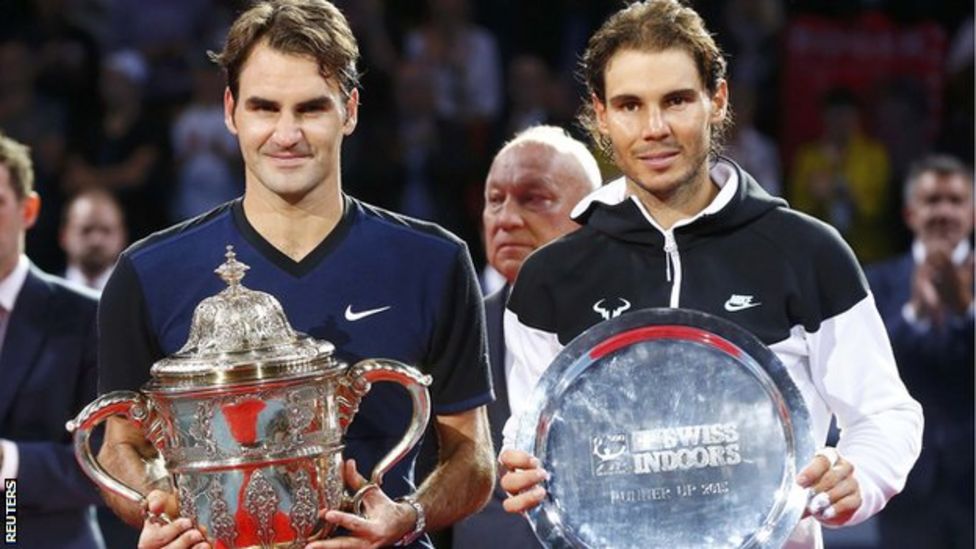 Roger Federer beats Rafael Nadal to win Swiss Indoors title - BBC Sport