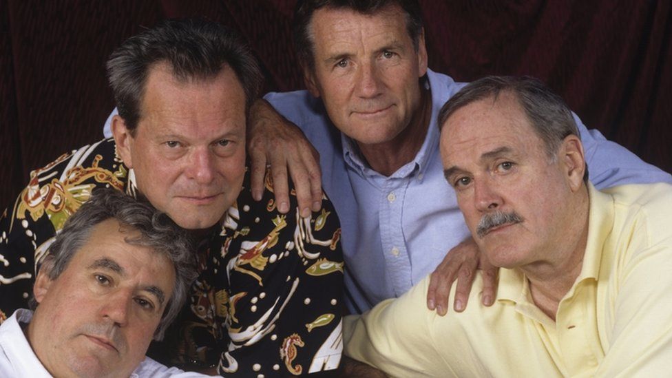 Monty Python's Terry Jones, Terry Gilliam, Michael Palin and John Cleese