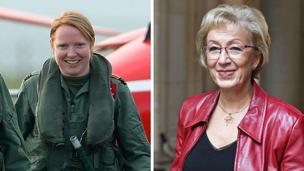 Kirsty Murphy and Andrea Leadsom