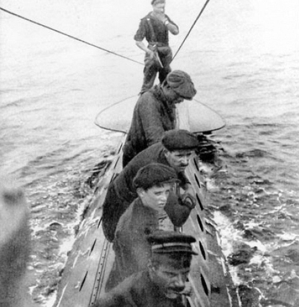 Captured fishermen held at gunpoint on the U57
