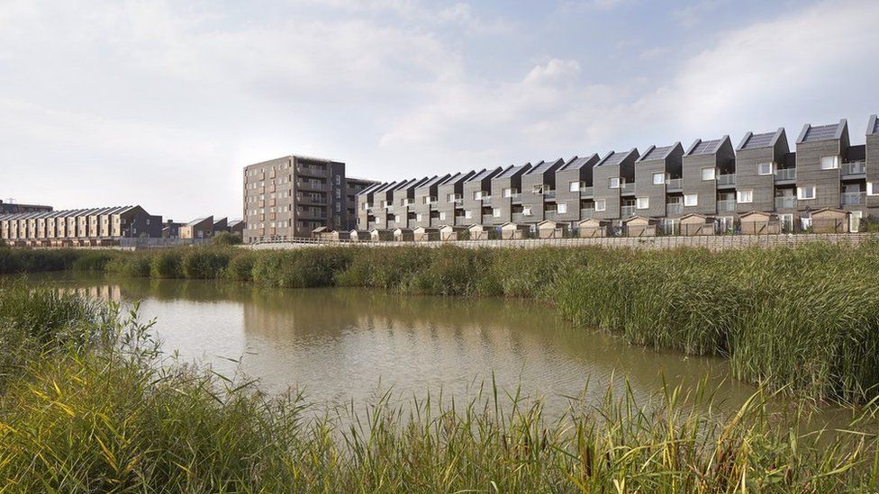 Part of the Barking Riverside development