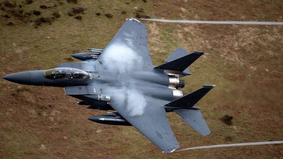 F15 in flight