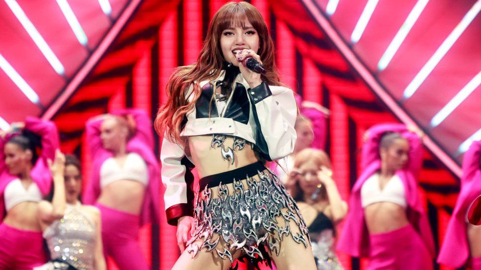 Lisa of BLACKPINK performs at the Coachella Stage during the 2023 Coachella Valley Music and Arts Festival on April 22, 2023 in Indio, California.