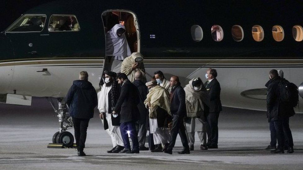 Taliban officials are in Norway for talks with western officials