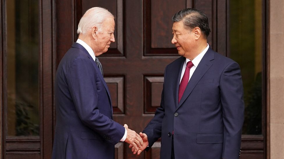 Biden and Xi meet in California