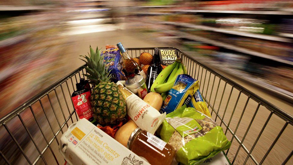 Supermarket trolley