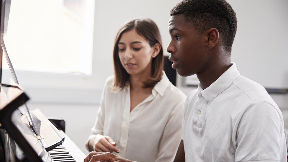 piano lesson