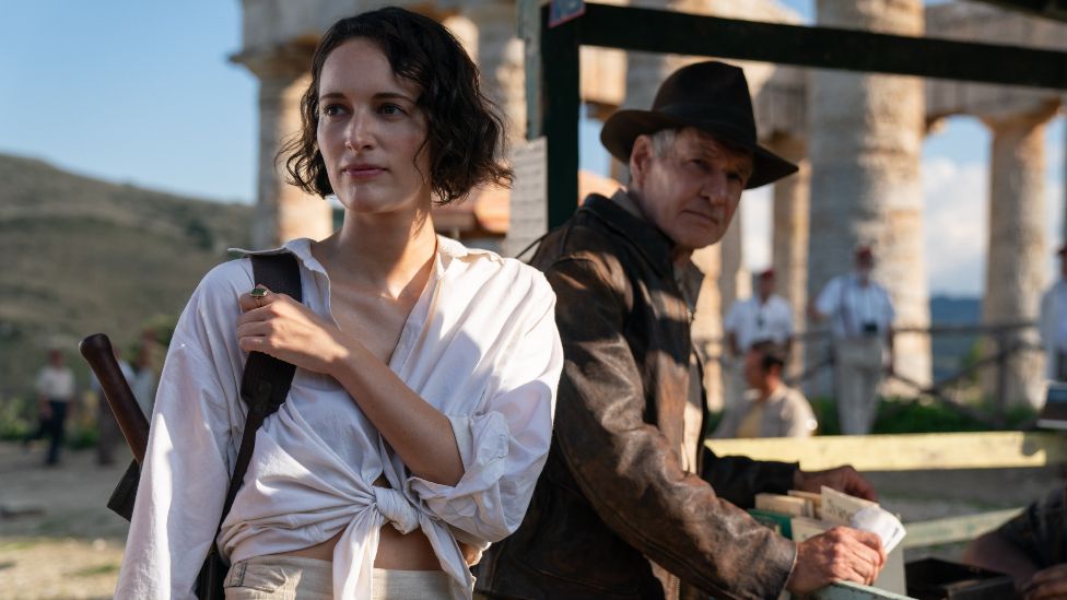 Phoebe Waller-Bridge und Harrison Ford in Indiana Jones and the Dial of Destiny
