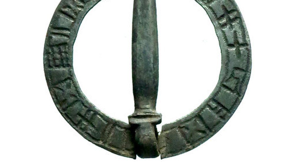 Medieval Silver Annular Brooch