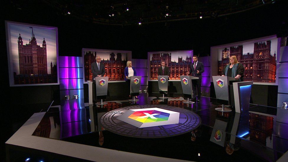 General Election 2019: NI Parties Clash During BBC Election Debate ...