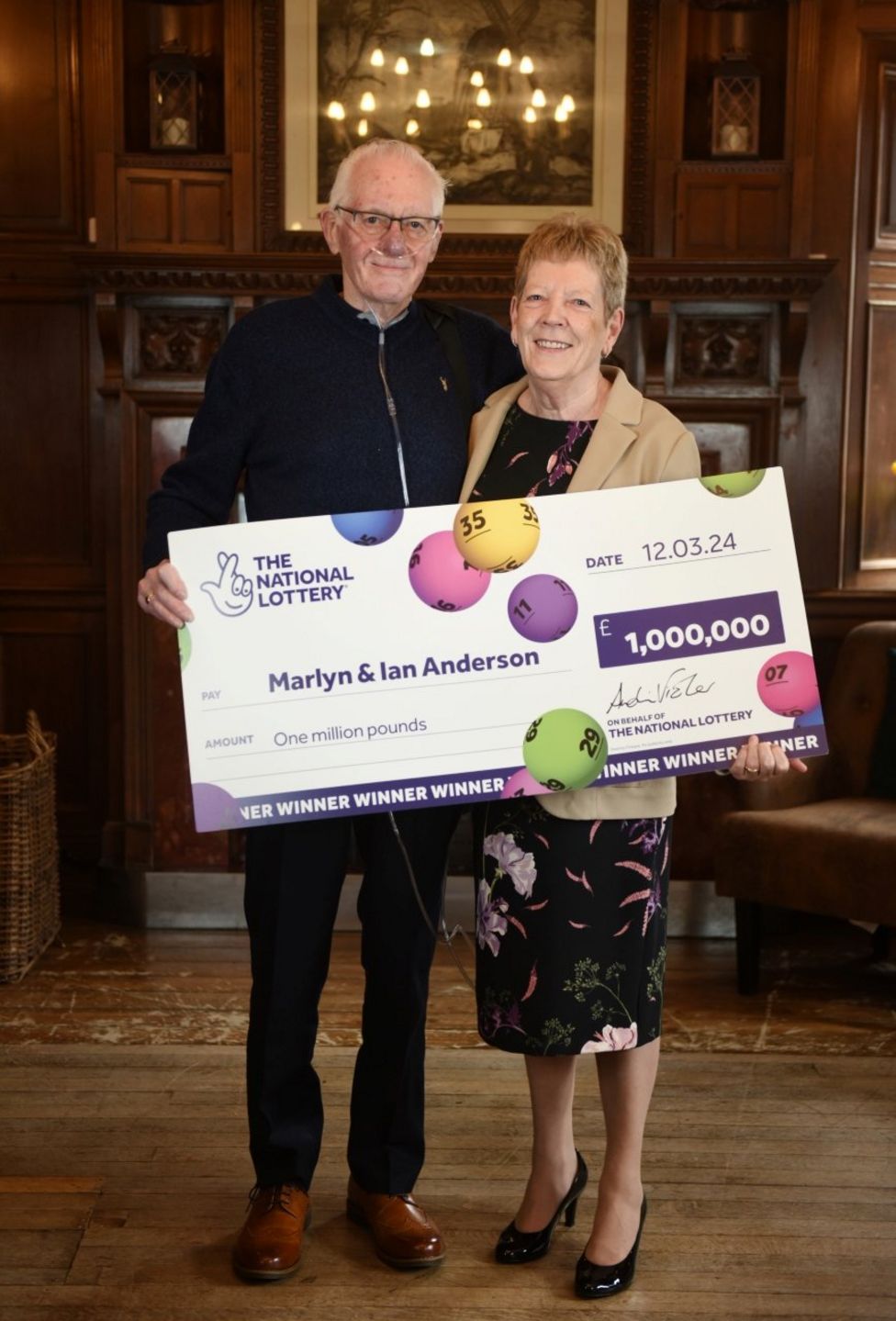 Terminally Ill Grandad Scoops £1m Lottery Prize - BBC News