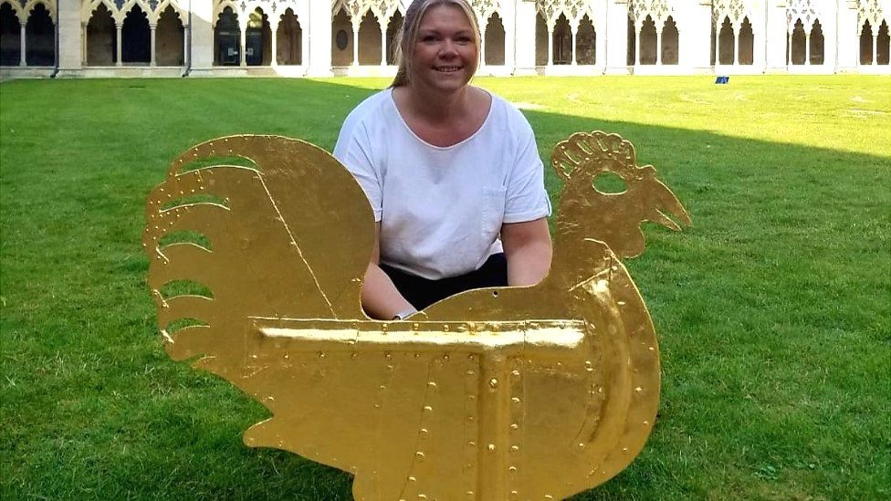 Kim Paul and the gilded weathercock