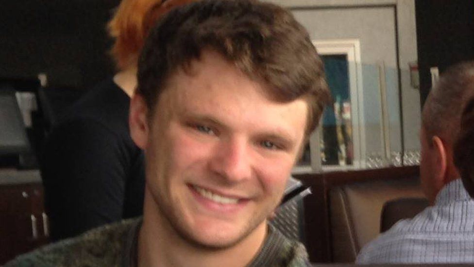 Otto Frederick Warmbier smiling in a photo taken from Facebook