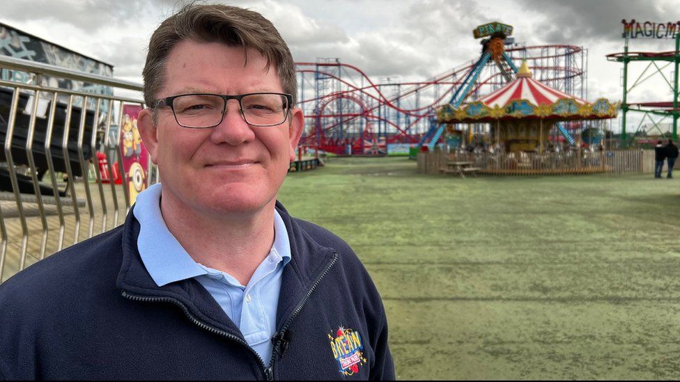 Phil Booth, owner of Brean Theme Park