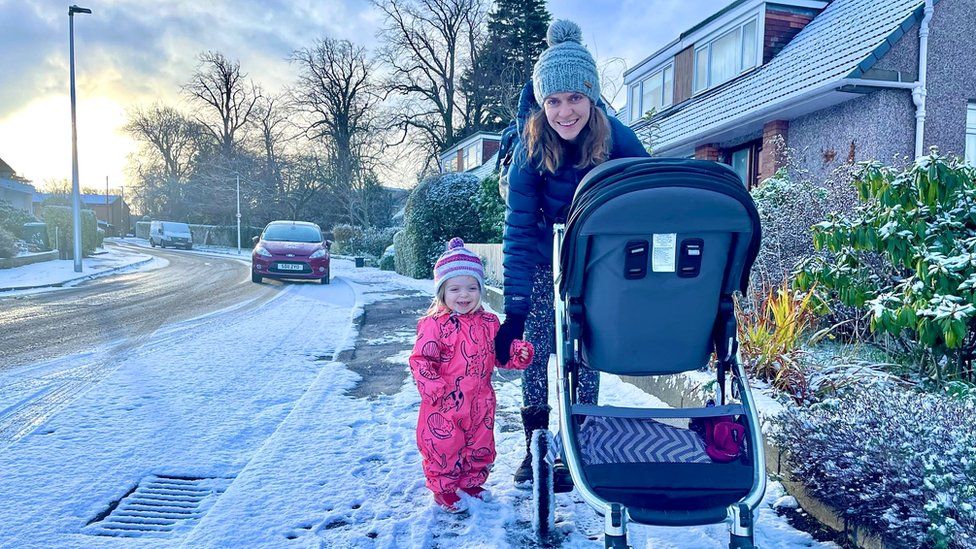 Snow in Edinburgh