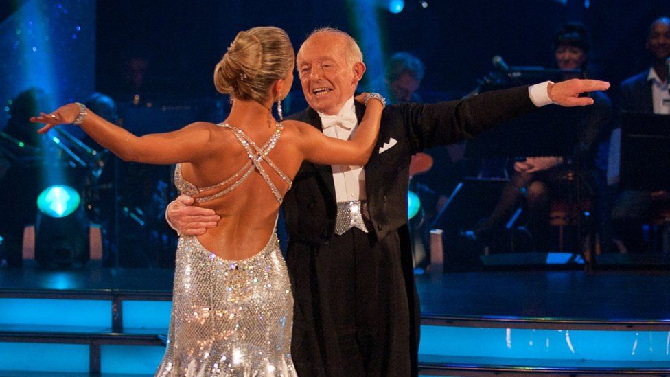 Paul Daniels and Ola Jordan on Strictly Come Dancing