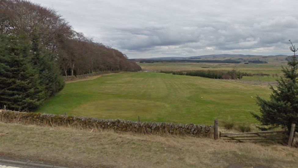 Golf course site