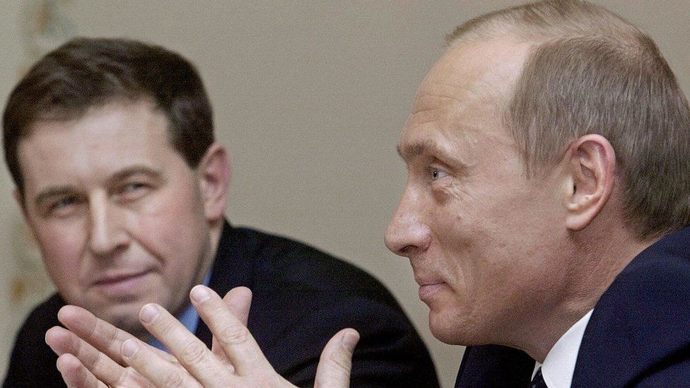 Andrei Illarionov and Vladimir Putin