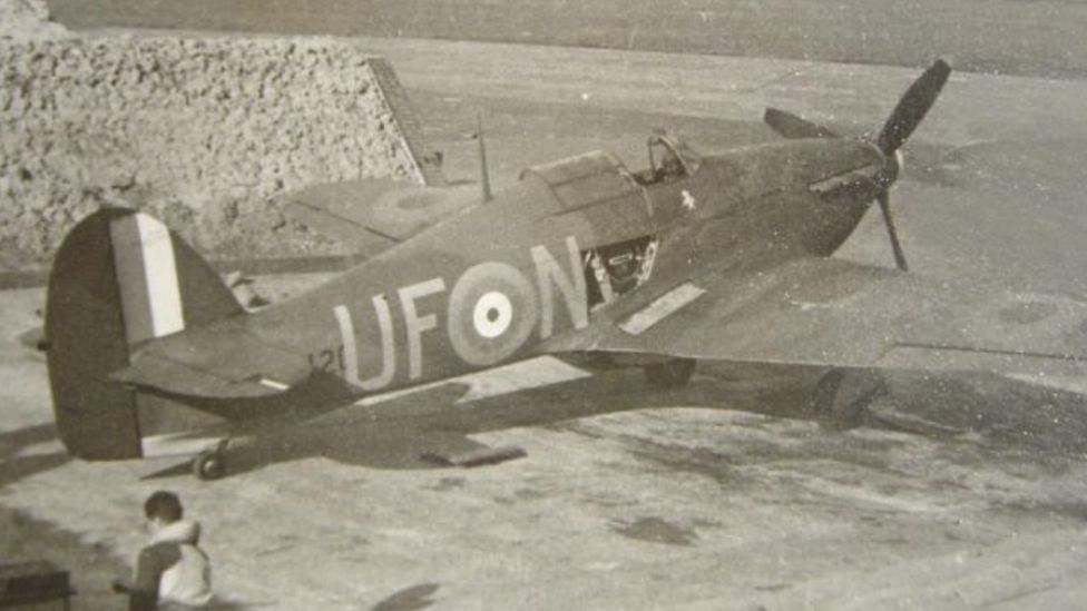 STTF33 WWII WW2 RAF Battle of Britain LEE DFC pilot signed photo 