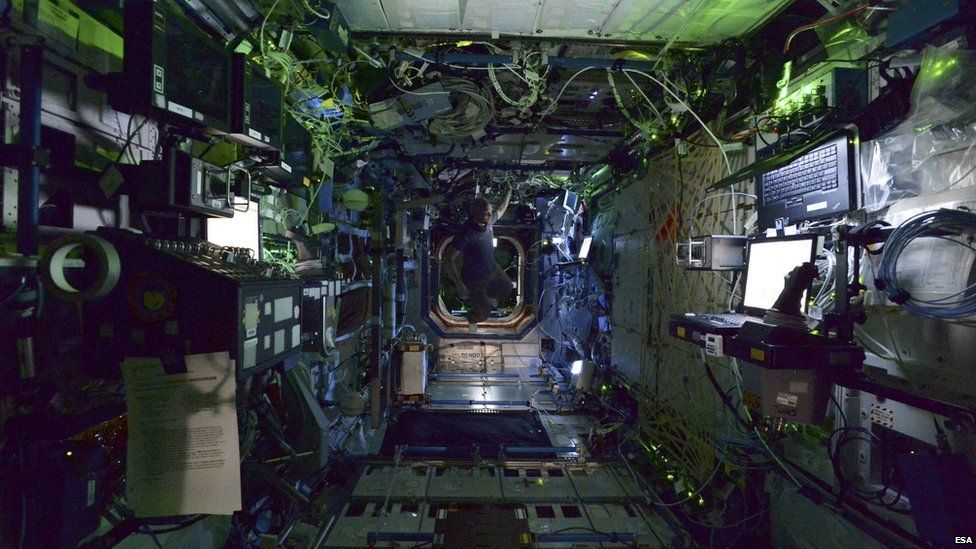 Inside the ISS