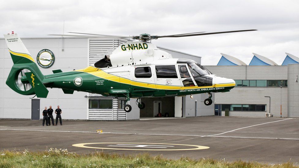 GNAAS new helicopter