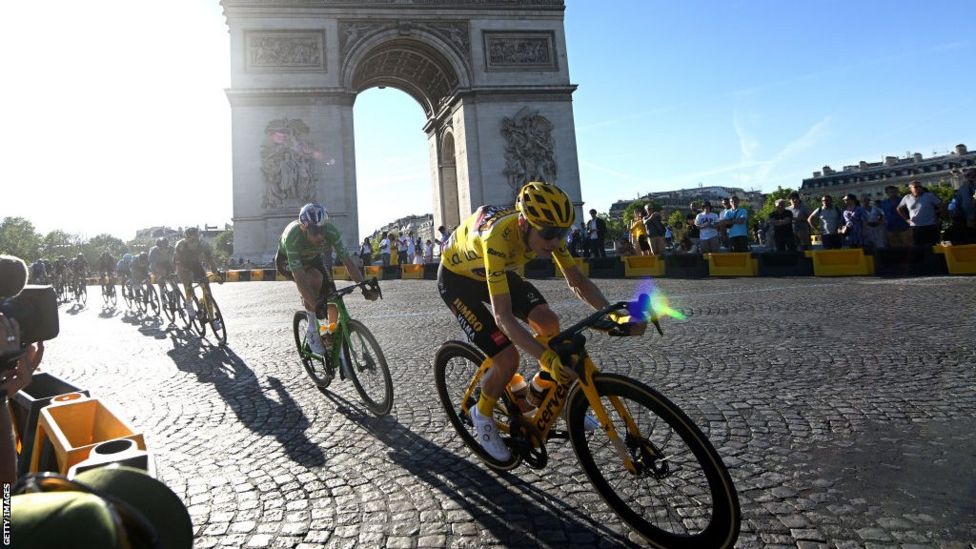 Tour de France: 2024 race to finish in Nice instead of Paris - BBC Sport