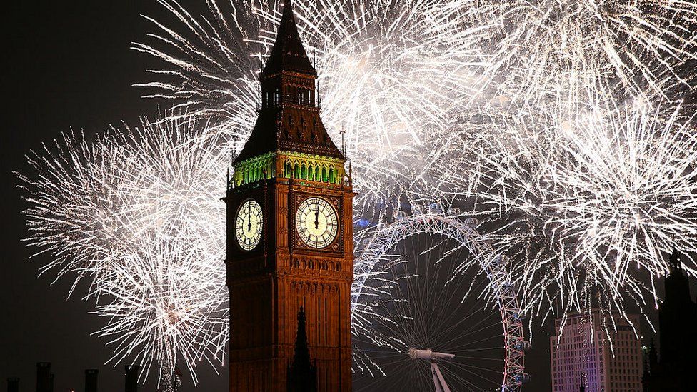 London New Year's Eve Fireworks