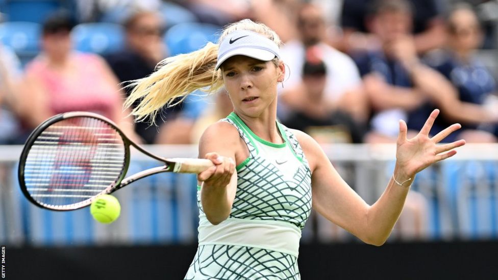 Eastbourne International: Britain's Katie Boulter beaten by Petra ...